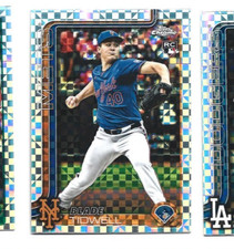 2025 Topps Chrome Update New York Mets Blade Tidwell  X-Fractor RC