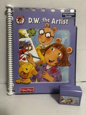 Fisher Price Powertouch Power Touch D.W. DW D W The Artist Book Cartridge EC F/S