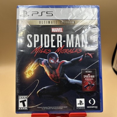 Marvel's Spider-Man Miles Morales Ultimate Edition Sony PlayStation 5 Loose Disc