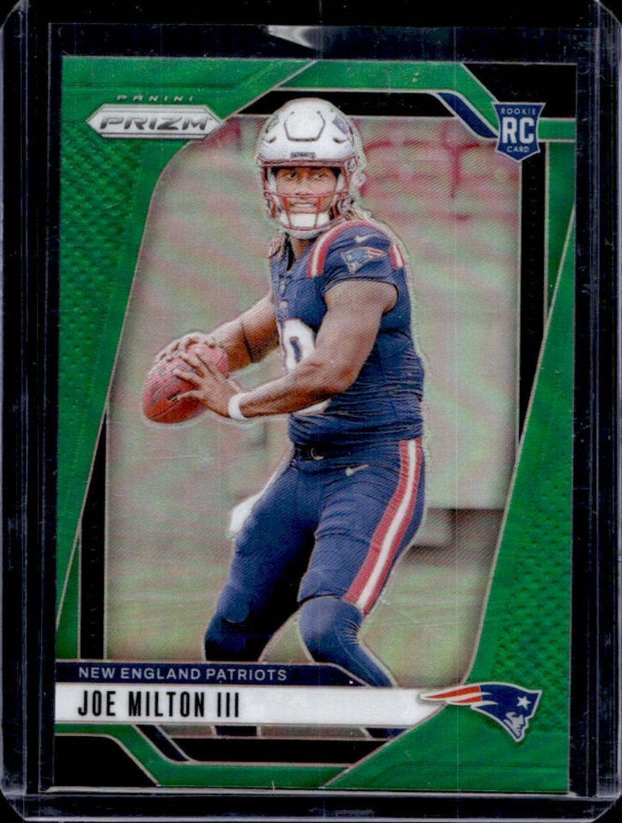 2024 Prizm Joe Milton III RC Green Rookie #354 Patriots