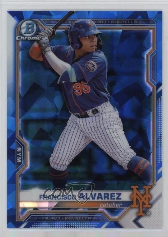 2021 Bowman Chrome Sapphire Edition Prospects Francisco Alvarez #BCP-209 11e1