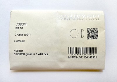 Swarovski Crystal Cabochons  4mm - Factory Pack