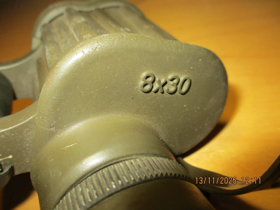 Alte Hensoldt Wetzlar 8x30 Fernglas binoculars mit Strichplatte - Bild 3 von 4