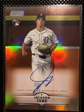Jackson Jobe [Rainbow Foilboard] /25 #SCBA-JJO 2025 Topps Stadium Club Autograph