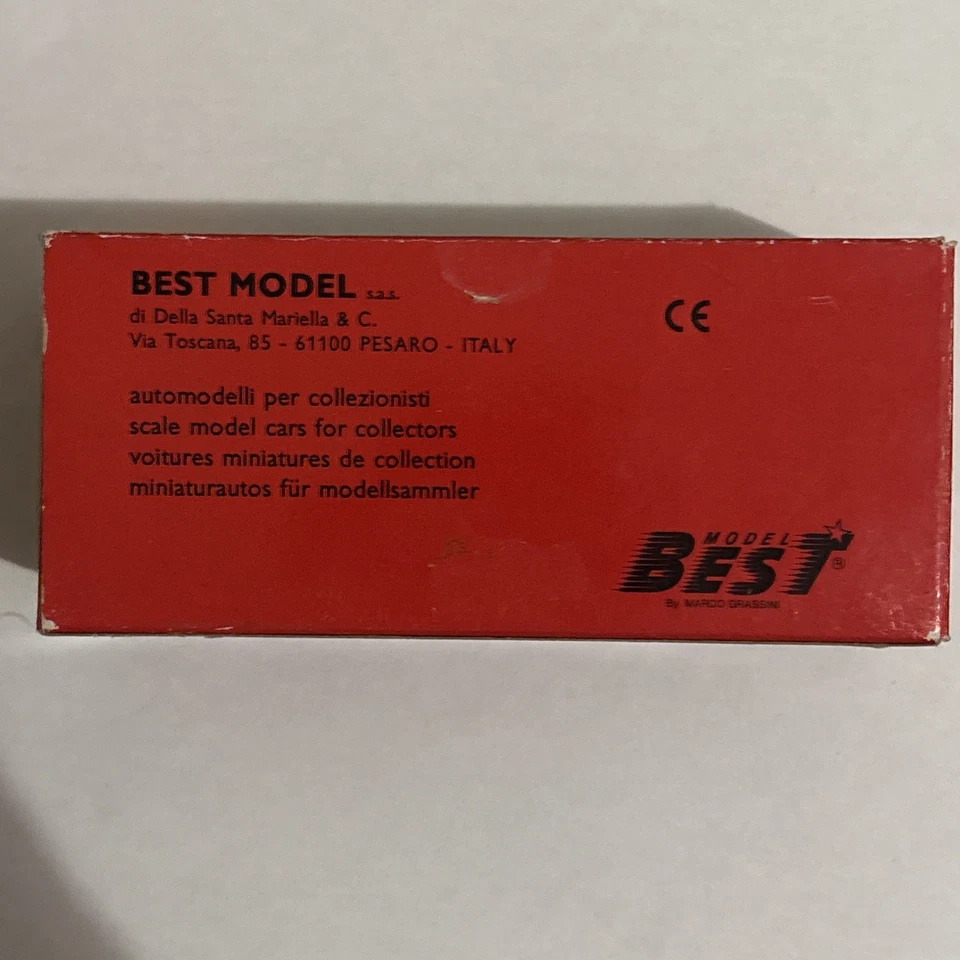 JAGUAR TIPO E SPYDER INGLESE ART.9028 BEST MODEL SCALA 1:43 - Immagine 2 di 2