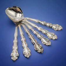 ONEIDA Community Beethoven Silverplate Baroque Vintage Set 6