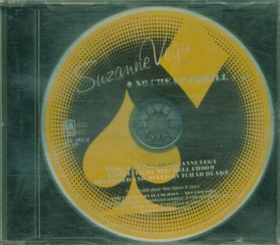 Suzanne Vega - No Cheap Thrill 1 Track Promotional Cd Sehr Gut