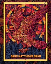 Dave Matthews Band SPAC Poster Saratoga Springs NY 2025 Weekend New York Slater