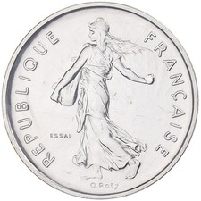 [#136729] France, 5 Francs, Semeuse, 1970, MDP, Pattern, Cupronickel, MS