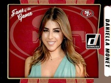 2016 Donruss #5 Daniella Monet Fans Of The Game