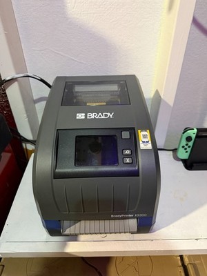 BradyPrinter i3300 Industrial Label Printer Brady Workstation SFID Software Ste