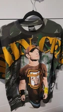 CIVIL REGIME John Cena The Last Time Is Now Oversized Tee In Camo, M, Brand New