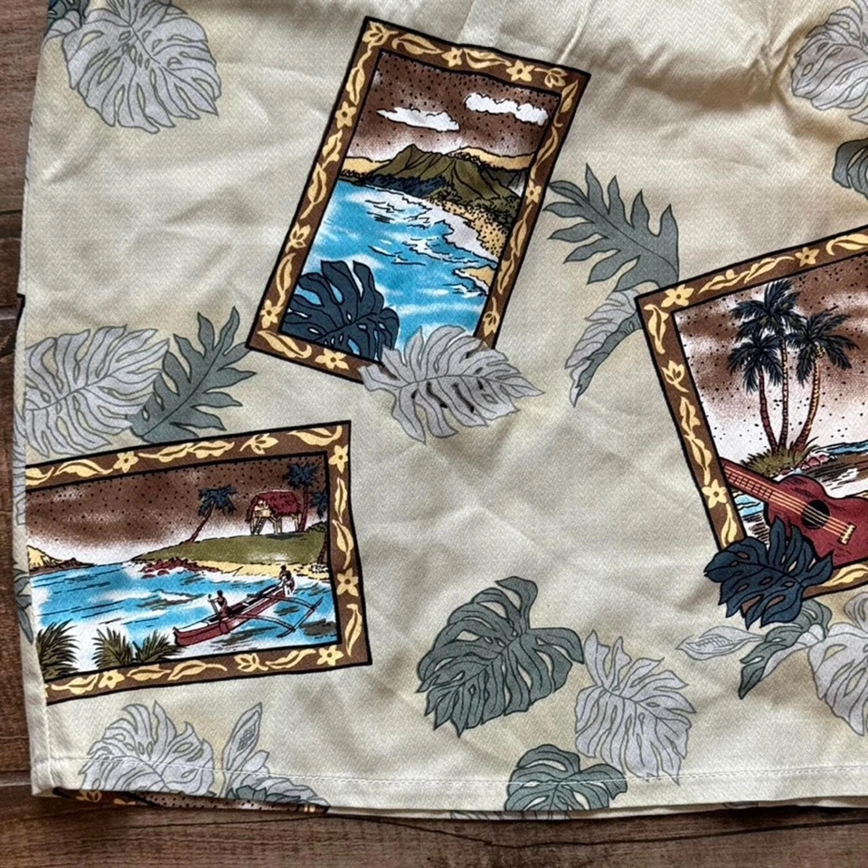 Falda midi Aloha con estampado instantáneo hawaiano vintage para mujer HILO HATTIE, múltiple, 20 Foto 4 de 4