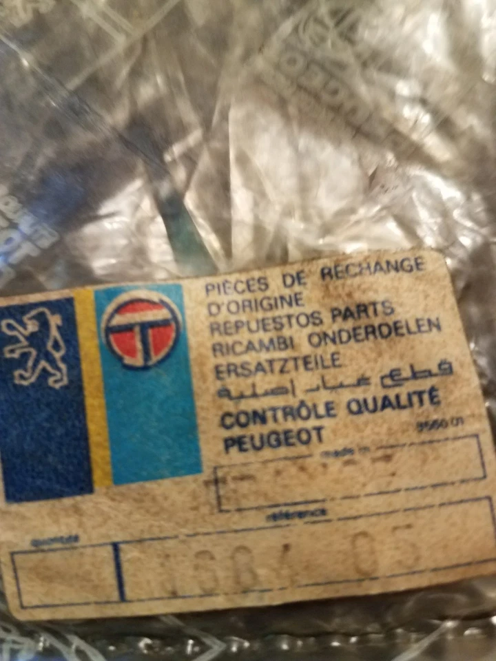 Pedal de freio de transmissão automática peugeot 505 década de 1980 novo fabricante de equipamento original peugeot - Imagem 3 de 3