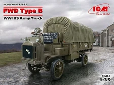ICM 35655 WWI US Army Truck FWD Type B (100% new molds) 1/35