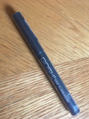 New Gosh Long Lasting Eye Liner Pen 002 Turquoise- Full Size