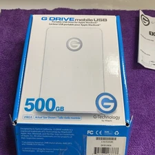 G-Technology G-DRIVE mobile 500GB External 5400RPM (0G01664) HDD