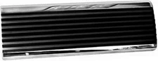 NEW 1947-1953 Chevrolet Truck GloveBox Door Stainless Steel & Black Painted Ribs