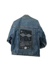 Retro Vintage Denim Jacket - Acrtic Monkeys, High Print S-XL Sizes Blue/Black