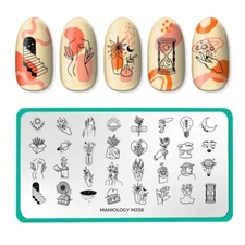 M258 Maniology  Nail Stamping Plate