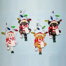 Cats Festive Lights Ornament