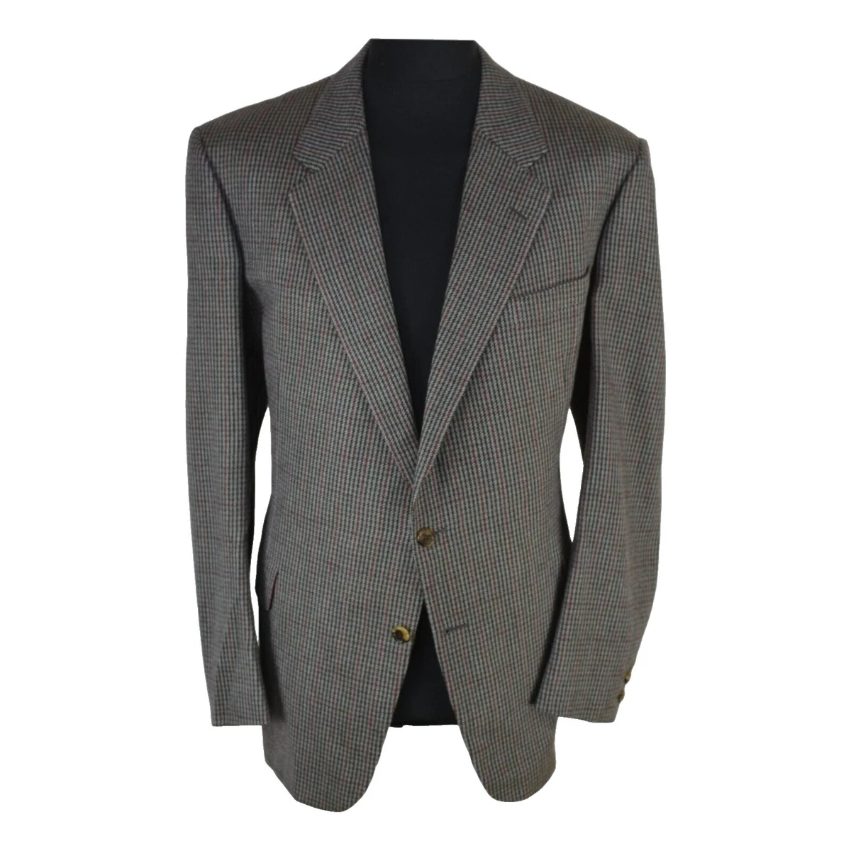 Costume 2 pièces Regular en laine et soie gris clair Father & Sons