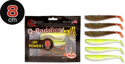 QUANTUM Q-Paddler Krill inside 8cm -  Power Packs UV Power Mix Krill 6Stück