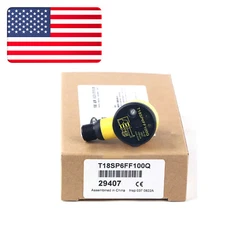 New BANNER T18SP6FF100Q Photoelectric Diffuse Sensor Switch - US Stock