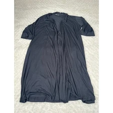 Natori Women's 2X Black Stretch Robe Comfort Cozy