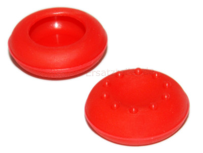 2 x XBOX ONE Controller Kappen Gummi Grips Caps für Thumbstick Joy-Sticks ROT