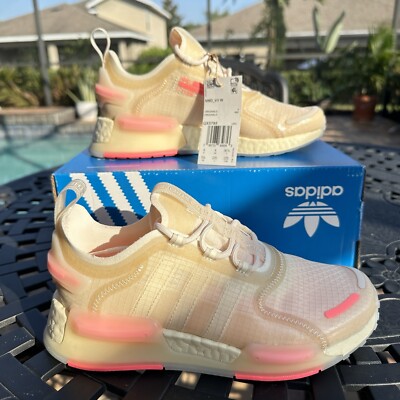 Adidas NMD_V3 Women's Athletic Shoes Wonder White GX5785 Size 5.5