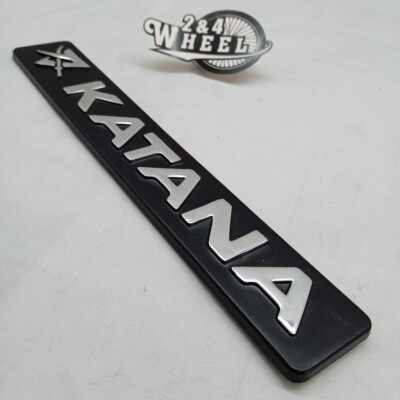 Suzuki SJ410 SJ413 Samurai Jimny Katana Front Badge Side Emblem 3D