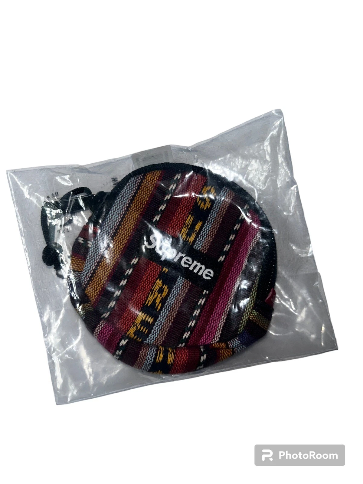 Sac d'argent à rayures tissées Supreme neuf SS20 multicolore