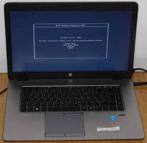 ❌ DEFEKT/DAMAGE ❌ Notebook Laptop HP EliteBook 850 G2 ohne HDD SSD Akku RAM