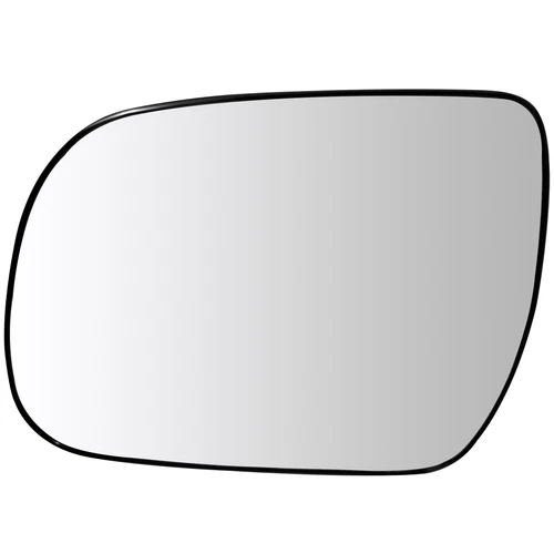 Driver Side Heated Mirror Glass Flat W/Plate For 10-12 Toyota Highlander