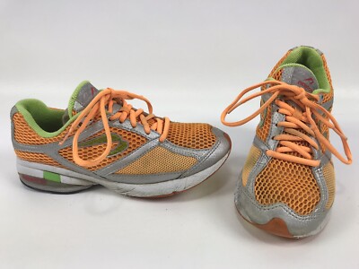 Newton Terra Momentum Running Orange Lime 00210 Women Training Sneakers Size 7.5