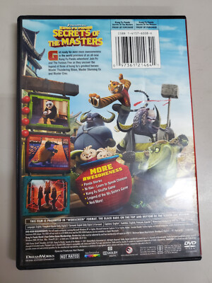 Kung Fu Panda: Secrets of the Masters [DVD] Used | eBay