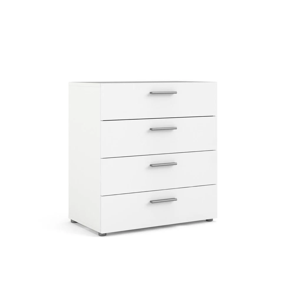 Austin 4 Drawer Chest - White - Image 4 of 4