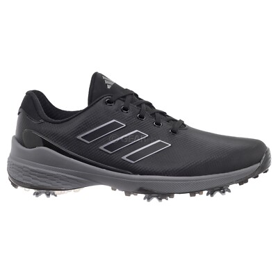 Adidas ZG23 Mens Pro Golf Shoes Cleats Spikes, Black Gray, Pick