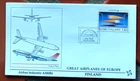 FINLAND AIRBUS INDUSTRIE A300 GREAT AIRPLANES OF EUROPE 1988 FLEETWOOD CACHT FDC