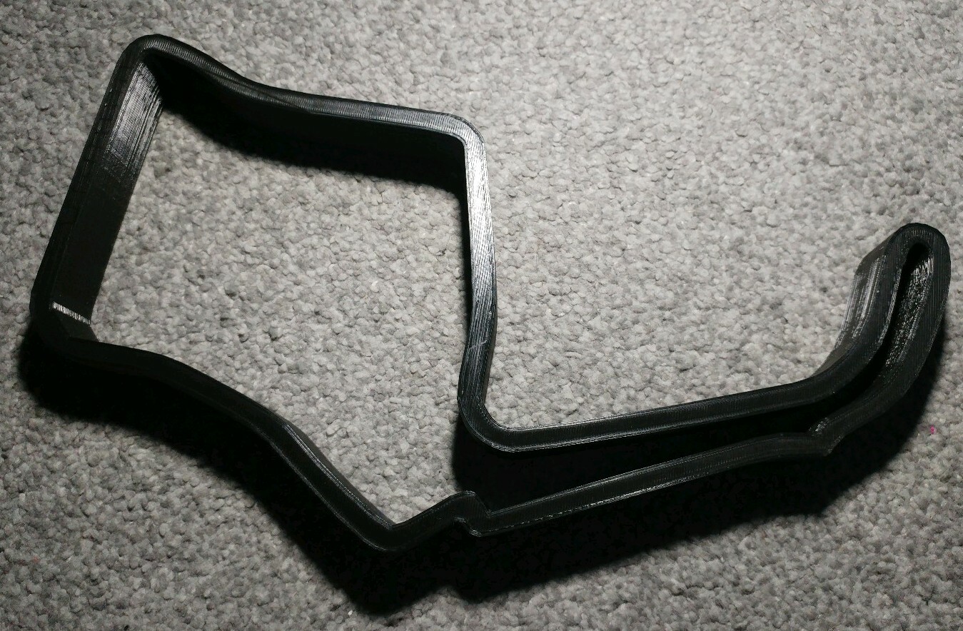 Oulton Park Circuit Replica Track Art Freestanding Wall Mounted Race Track 3D