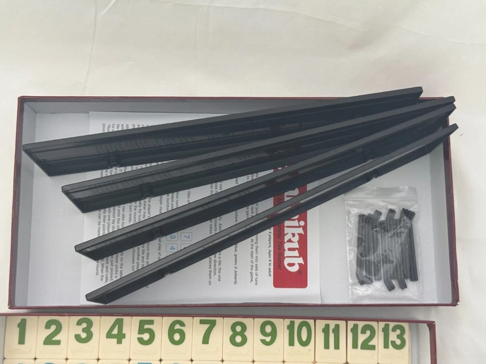 2015 Original RUMMIKUB Tile Game Open Box - Image 3 of 4