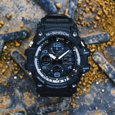 CASIO G-SHOCK MUDMASTER GWG-100-1AJF Radio Solar Watch Black 54.9
