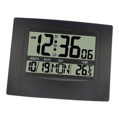 Digitaler Wecker mit Datumsanzeige Moderne Stille Kalenderuhr Multifunktionale