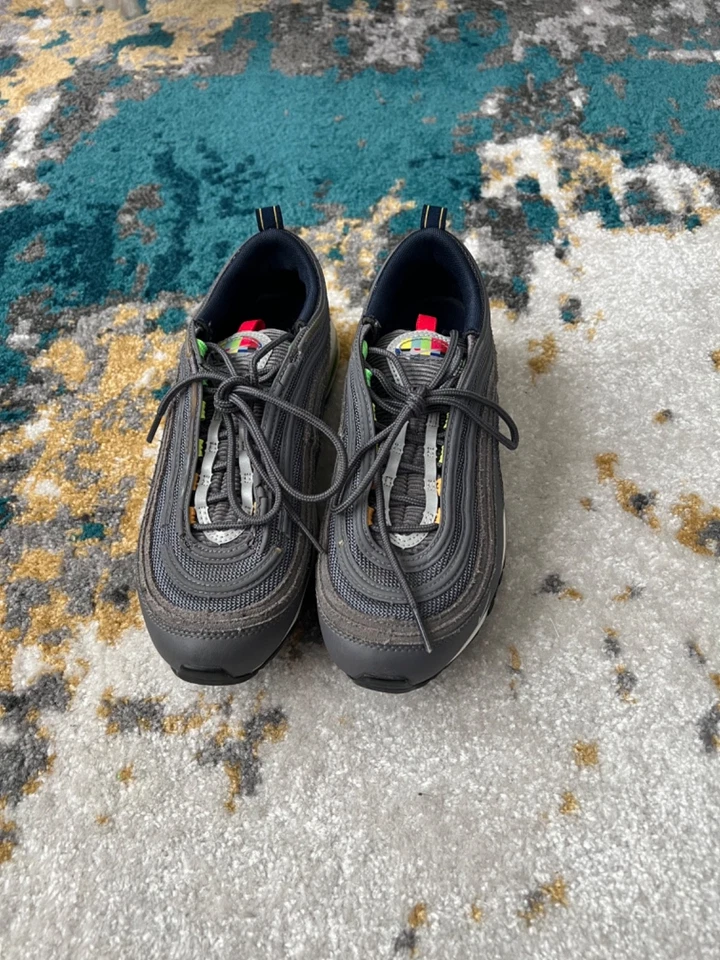 Nike Air Max 97 EOI GS DD2002-001 Talla Juvenil 7Y/Mujer 8.5 Foto 3 de 4