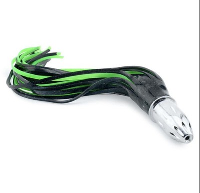 Billy Baits Mister Big Wahoo Lure Black Foil Green 16 oz (450 g) 16 in (40.6 cm)