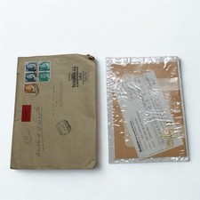 Old Tempus Insurance Policy vintage document Receipt Letter and Stamps 1981