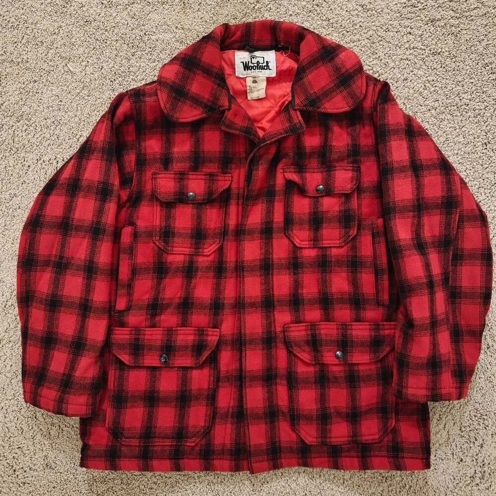 vintage woolrich hunting jacket products for sale | eBay