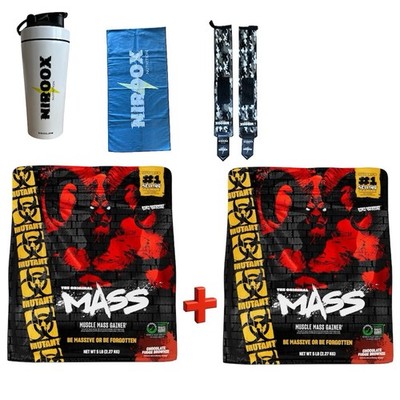 Mutant Mass 2 x 2270g - 2 X Beutel Weight Gainer Kohlenhydrate Masse 4540 gramm