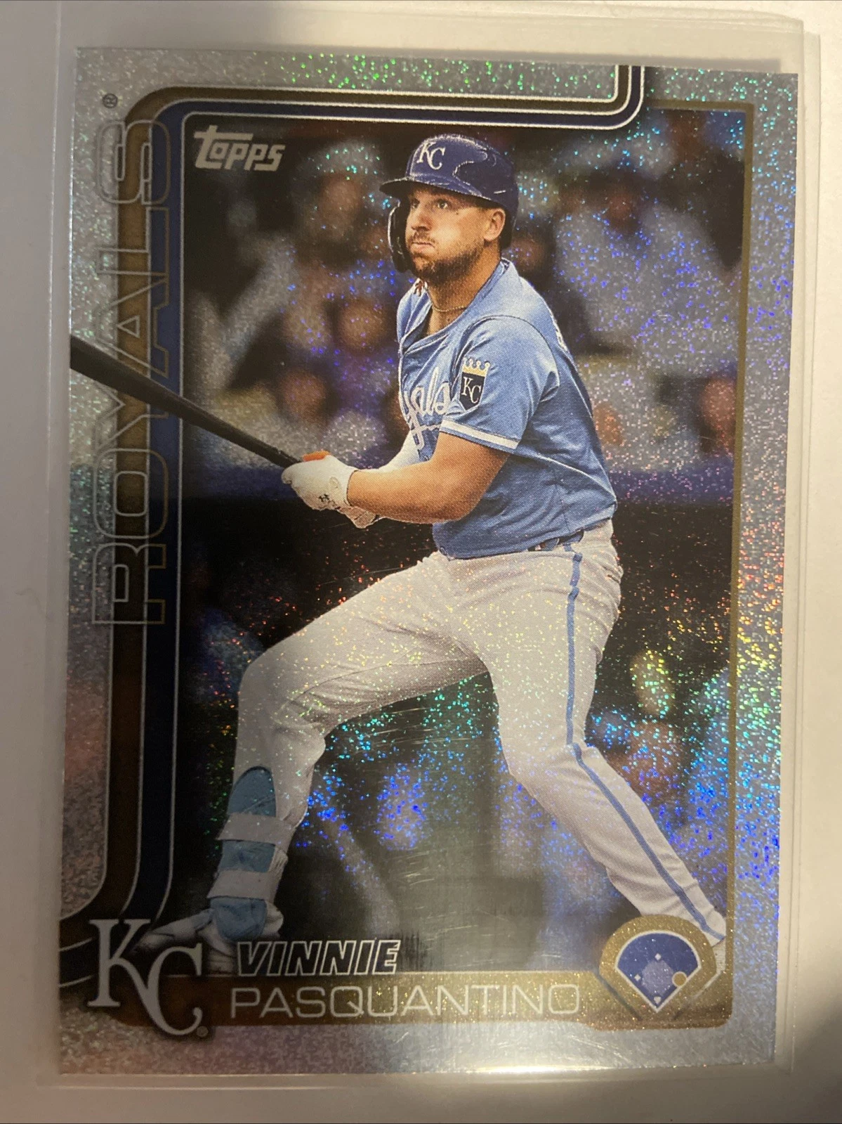 2025 Topps Series 1 Vinnie Pasquantino #349 SandGlitter